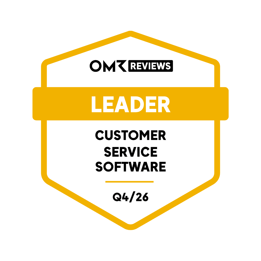 OMR Reviews: Leader Customer Service Software Q4/26