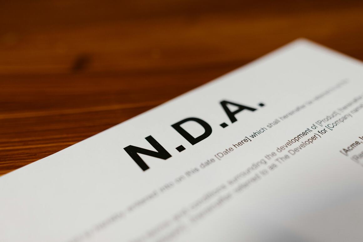 NDA-Vertrag Definition